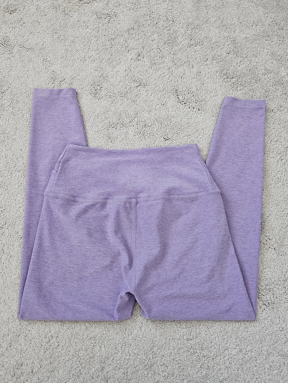 Beyond Yoga Spacedye At Your Leisure 25" Legging Womens Medium Lilac Heathered - Picture 2 of 6